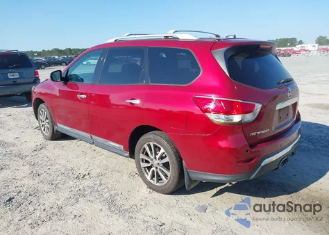 2013 Nissan Pathfinder Sl z USA, uszkodzony, nr VIN 5N1AR2MN0DC602411